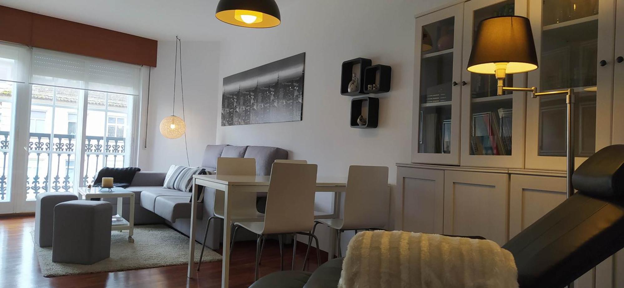 Moderno Y Luminoso 2 Dormitorios Con Todas Las Comodidades En Pontevedra Ciudad Екстериор снимка
